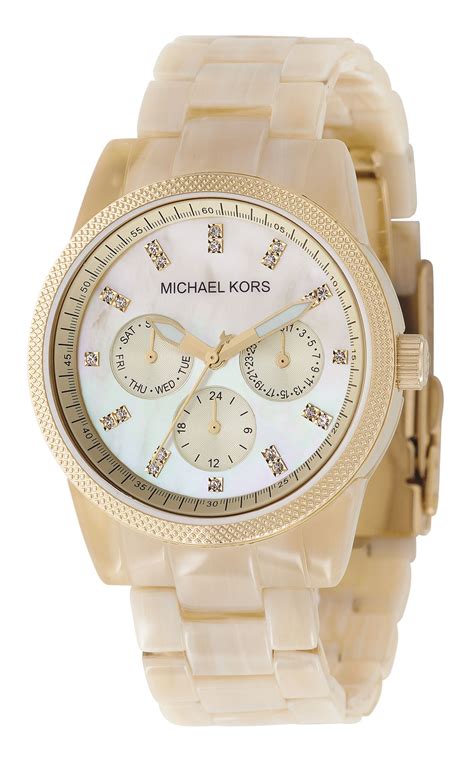 michael kors round case watch mk5039|Michael Kors Chronograph Women's Watch MK5039.